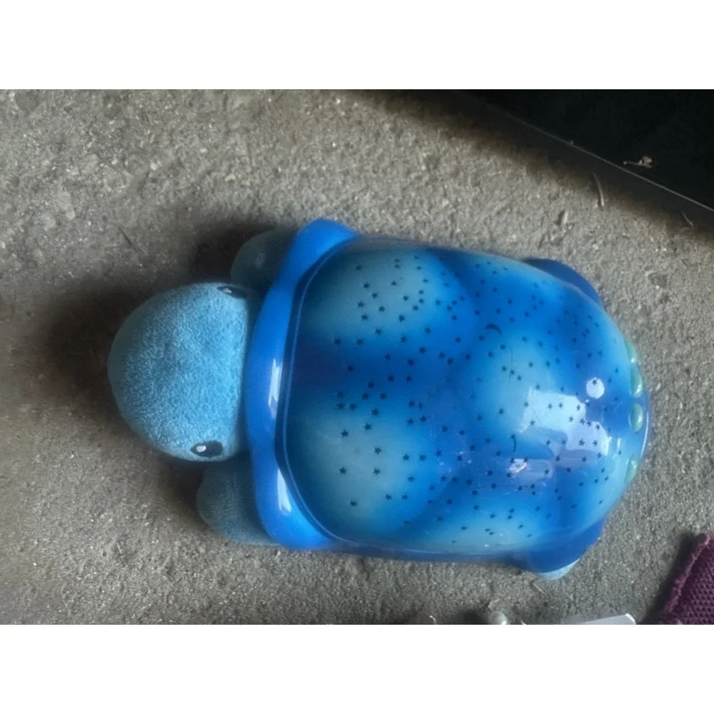 Cloud b Calming Nightlight Star Projector Color Changing Twilight Turtle Blue